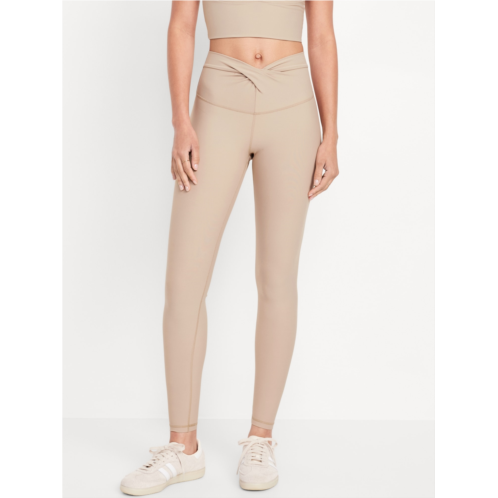 Oldnavy Extra High-Waisted PowerSoft Twist-Front Leggings