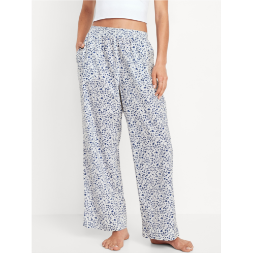 Oldnavy High-Waisted Poplin Pajama Pant