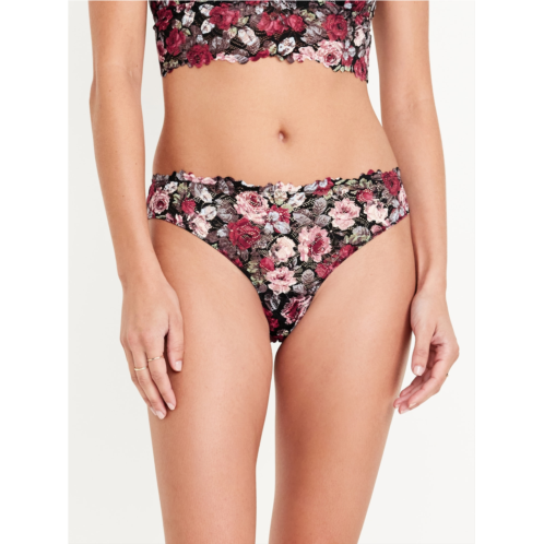 Oldnavy Mid-Rise Lace Bikini Underwear