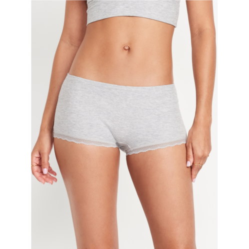 Oldnavy Mid-Rise Waffle Hipster Underwear Hot Deal