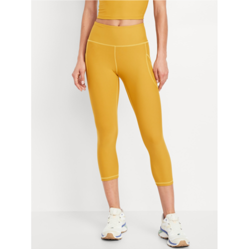 Oldnavy High-Waisted PowerSoft Crop Leggings