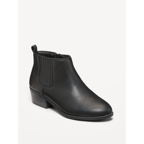 Oldnavy Faux-Leather Ankle Booties for Girls