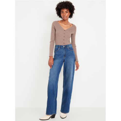 Oldnavy High-Waisted Wow Wide-Leg Jeans