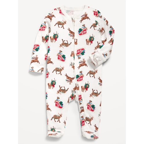 Oldnavy 2-Way-Zip Printed Sleep & Play Footed One-Piece for Baby