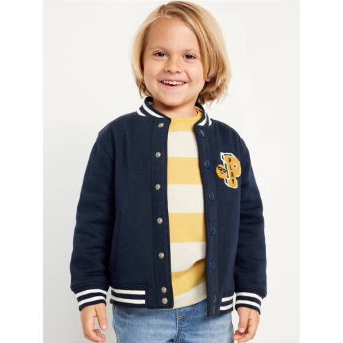 Oldnavy Button-Front Graphic Bomber Jacket for Toddler Boys