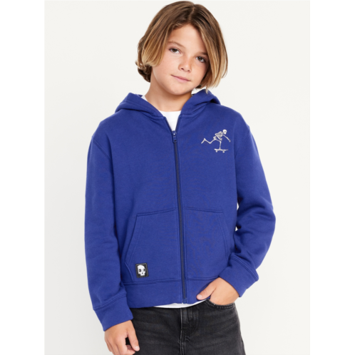 Oldnavy Graphic Zip-Front Hoodie for Boys