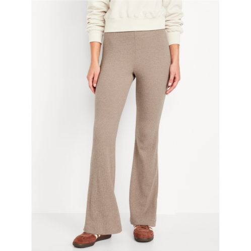 Oldnavy High-Waisted Cozy Ribbed Flare Leggings