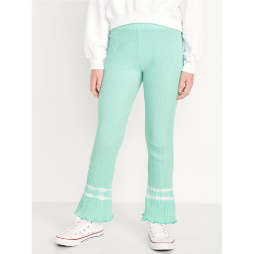 Oldnavy High-Waisted Full-Length Flared Leggings for Girls