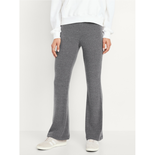 Oldnavy High-Waisted Cozy Ribbed Flare Leggings