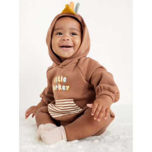 Oldnavy Unisex Hooded Graphic One-Piece Romper for Baby