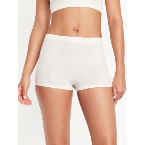 Oldnavy Mid-Rise Seamless Boyshort Underwear