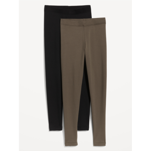 Oldnavy High-Waisted Fleece-Lined Leggings 2-Pack