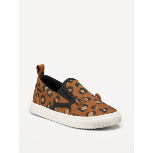 Oldnavy Canvas Slip-On Sneakers for Toddler Girls Hot Deal