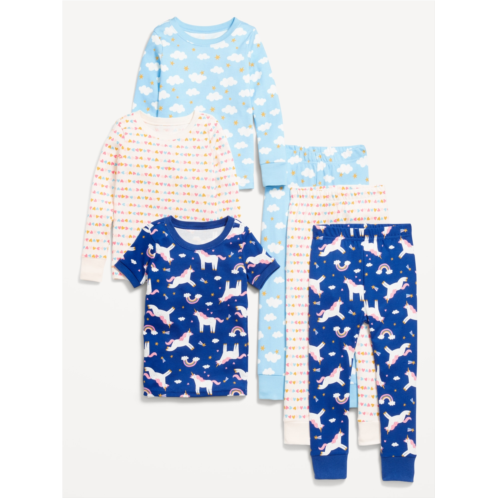 Oldnavy Snug-Fit Pajama 6-Piece Set for Toddler & Baby