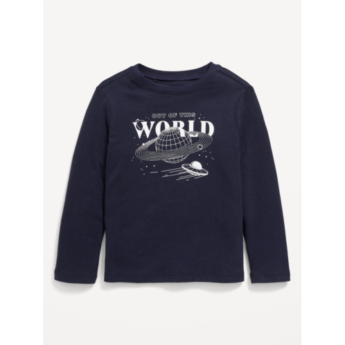 Oldnavy Long-Sleeve Graphic T-Shirt for Toddler Boys