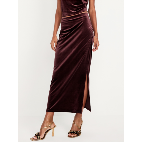 Oldnavy Velvet Maxi Skirt