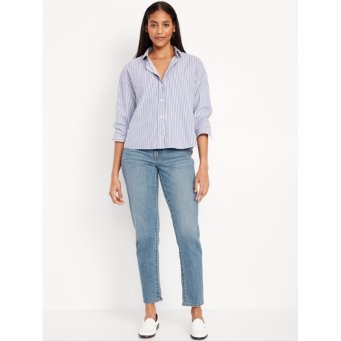 Oldnavy Curvy High-Waisted OG Straight Ankle Jeans