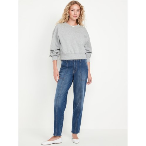 Oldnavy High-Waisted OG Loose Utility Jeans