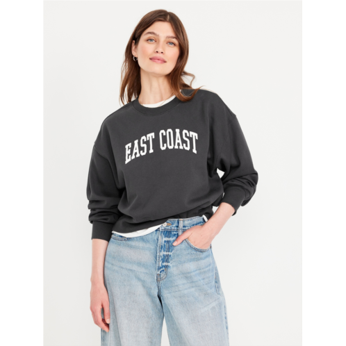 Oldnavy SoComfy Crop Graphic Sweatshirt