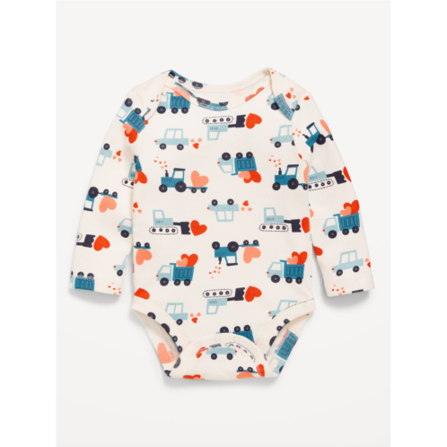 Oldnavy Printed Long-Sleeve Bodysuit for Baby Hot Deal