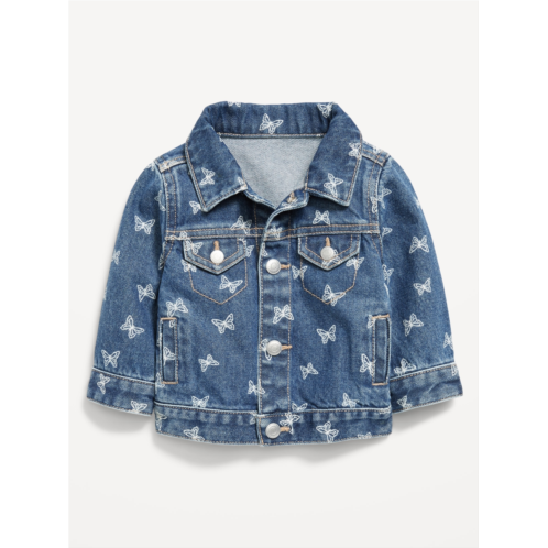 Oldnavy Printed Trucker Jean Jacket for Baby