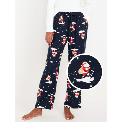 Oldnavy Mid-Rise Printed Flannel Pajama Pants