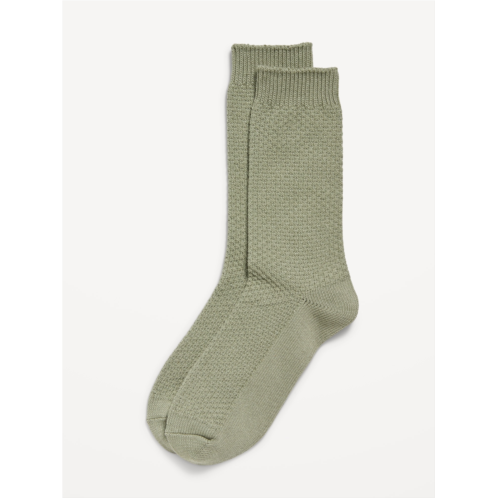 Oldnavy Waffle-Knit Crew Socks for Men