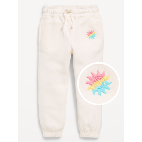 Oldnavy Printed Cinched-Hem Jogger Sweatpants for Toddler Girls