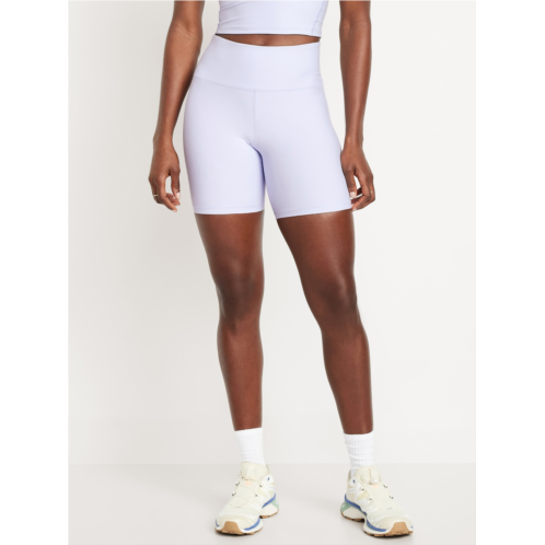 Oldnavy High-Waisted PowerSoft Biker Shorts -- 6-inch inseam