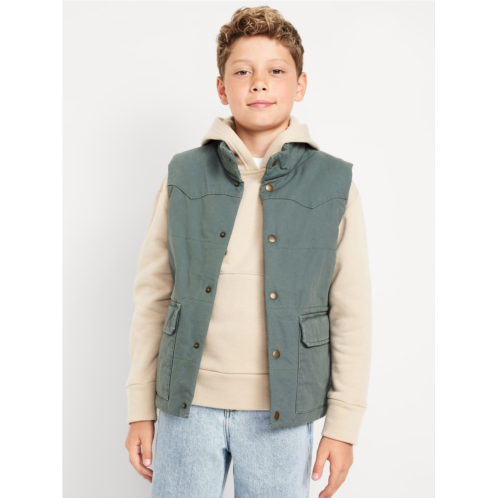 Oldnavy Canvas Utility Vest for Boys Hot Deal