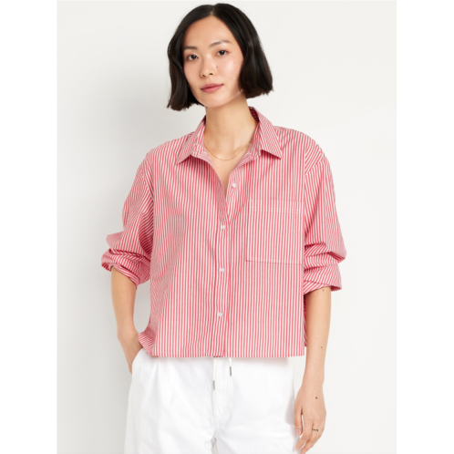 Oldnavy Button-Down Crop Shirt