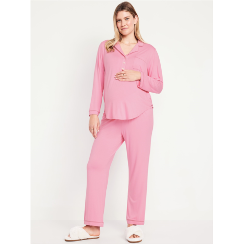 Oldnavy Maternity Classic Pajama Set Hot Deal