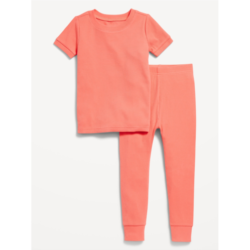 Oldnavy Snug-Fit Ribbed Pajama Set for Toddler & Baby Hot Deal