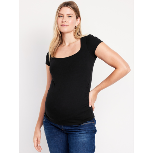 Oldnavy Maternity Square-Neck Ribbed Top