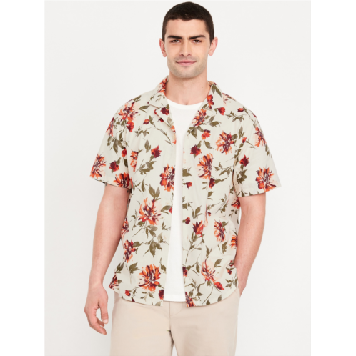 Oldnavy Short-Sleeve Floral Camp Shirt