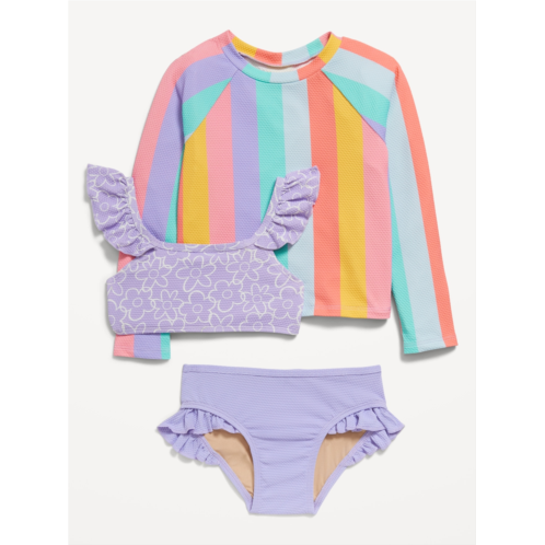 Oldnavy 3-Piece Rashguard Swim Set for Toddler & Baby