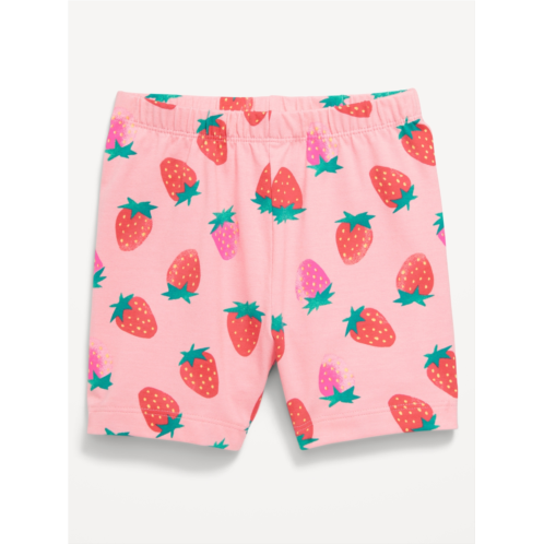 Oldnavy Printed Biker Shorts for Toddler Girls