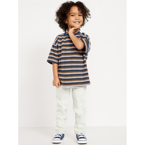 Oldnavy Oversized Short-Sleeve Waffle-Knit Pocket T-Shirt for Toddler Boys