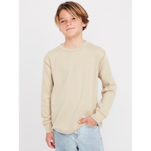 Oldnavy Long-Sleeve Cozy-Knit T-Shirt for Boys