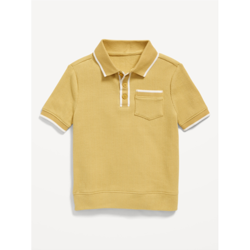 OldNavy Sweater-Knit Pocket Polo Shirt for Toddler Boys