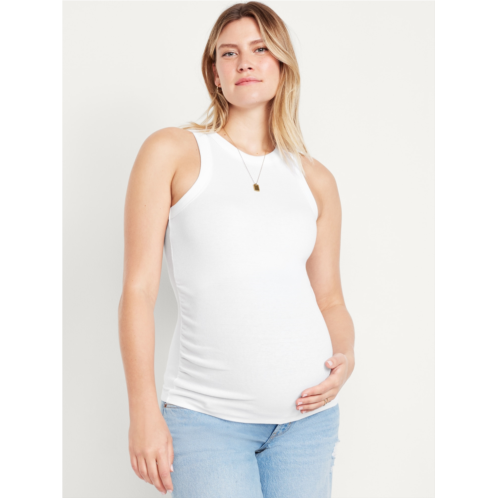 OldNavy Maternity High-Neck Ribbed Tank Top