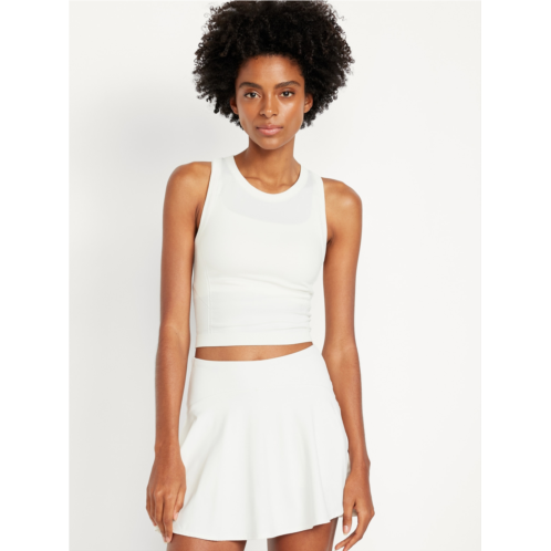 OldNavy Fluid Seamless Fitted Crop Tank Top