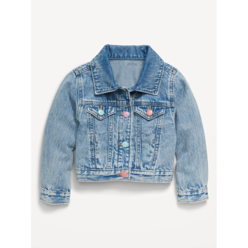 Oldnavy Cropped Trucker Jean Jacket for Toddler Girls