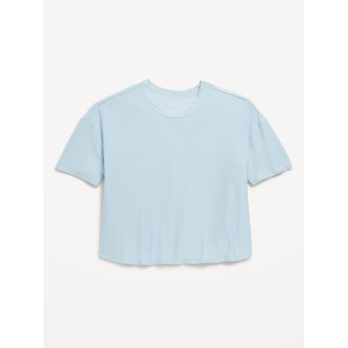 Oldnavy CloudMotion Cropped Performance T-Shirt for Girls Hot Deal