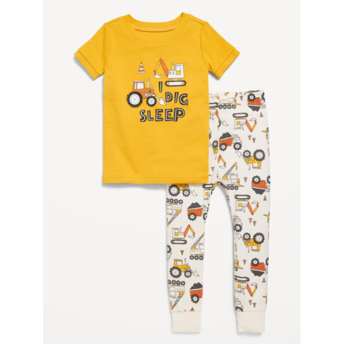 OldNavy Unisex I Dig Sleep Pajama Set for Toddler & Baby