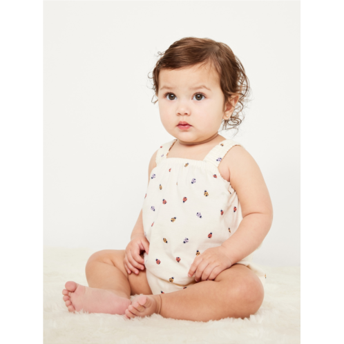 Oldnavy Printed Sleeveless One-Piece Romper for Baby