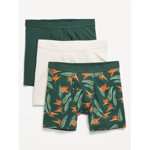 OldNavy 3-Pack Soft-Washed Boxer-Briefs -- 6.25-inch inseam