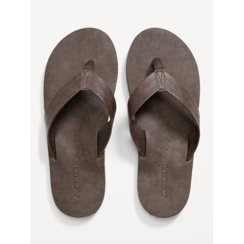 OldNavy Faux-Leather Flip-Flop Sandals for Men