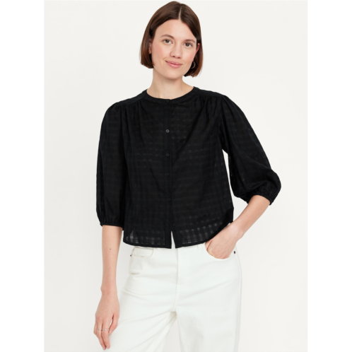 OldNavy Button-Down Lightweight Dobby Shirt