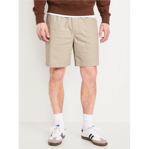 OldNavy Twill Jogger Shorts -- 7-inch inseam